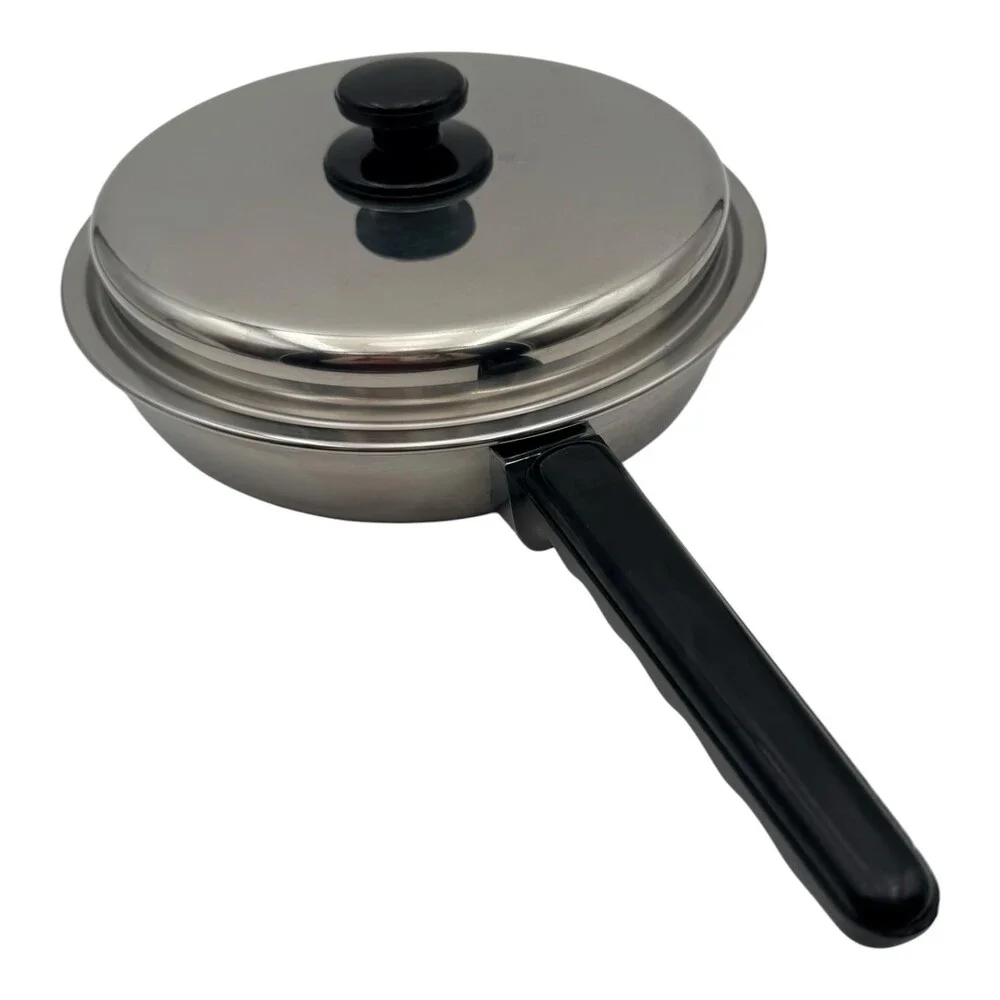 VTG Liquid Core Waterless Cookware Skillet & Lid 8.5